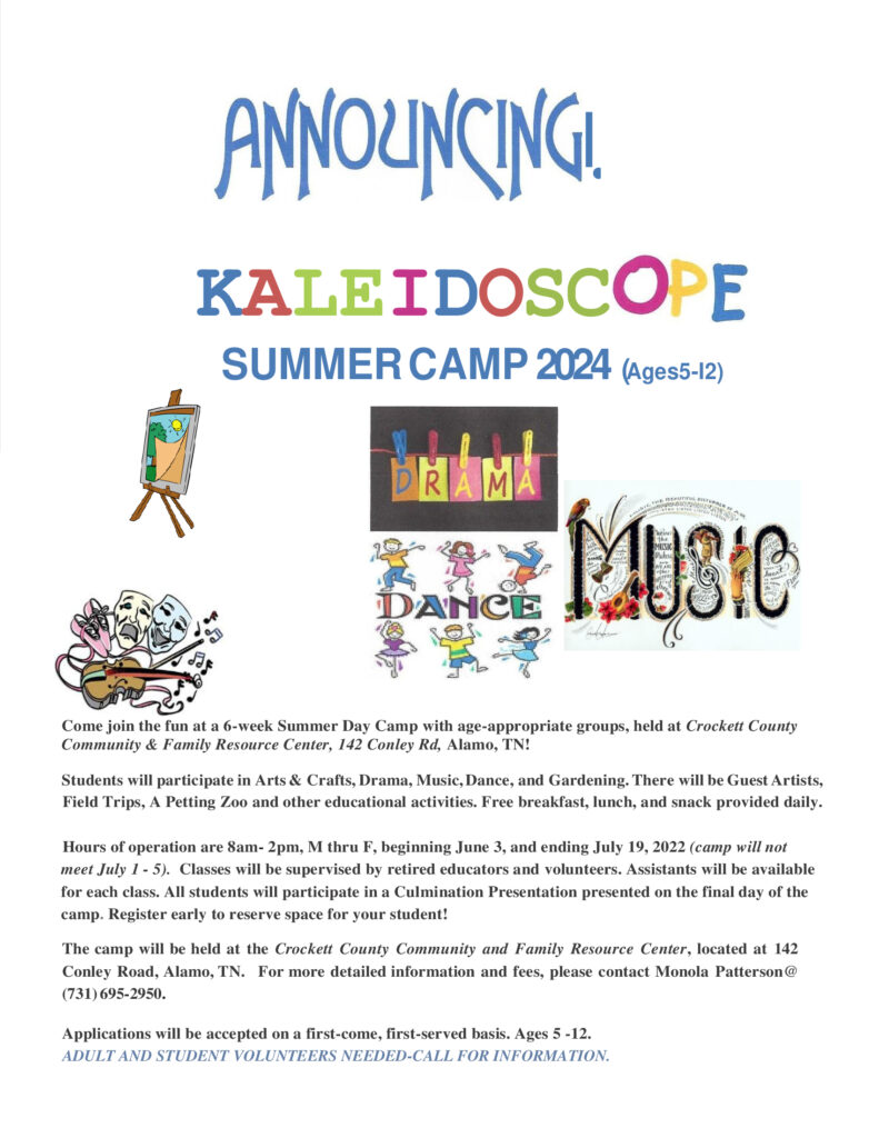 Kaleidoscope Announcement flyer