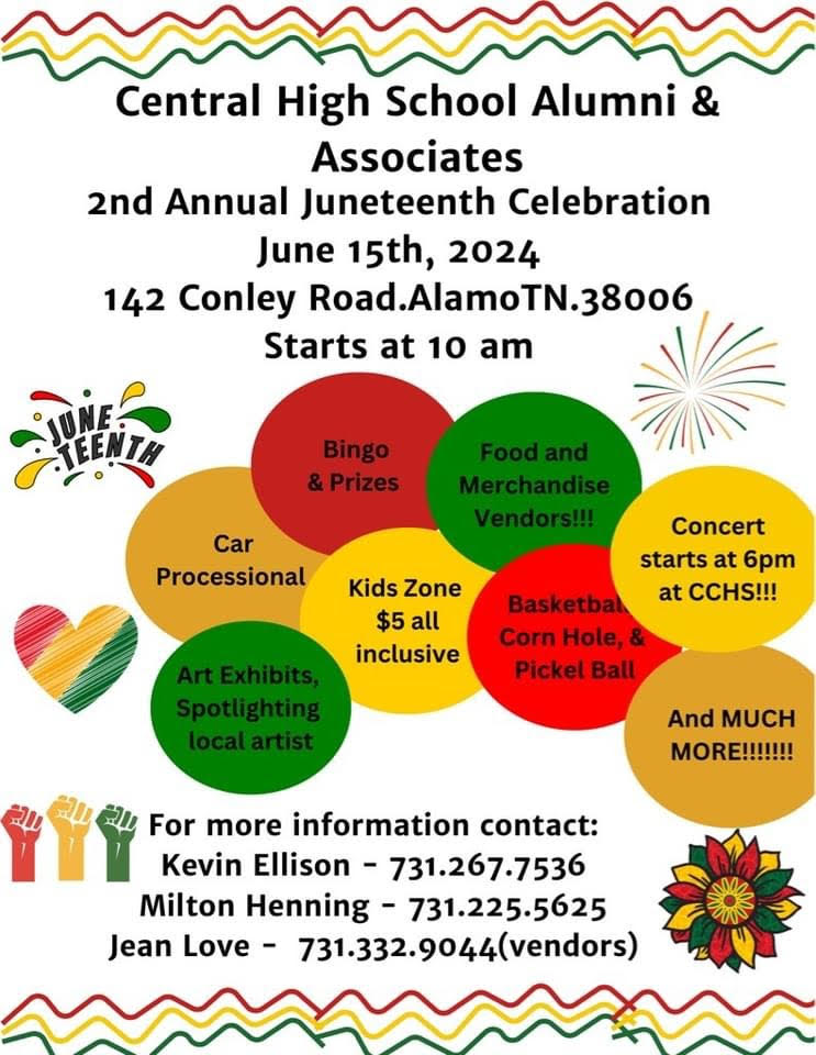 2nd Annual Juneteenth Celebration main graphic 